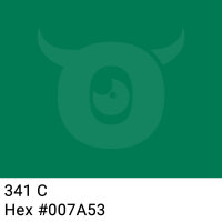 PP packing tape dark green - 48mm x 66m - CMYK 100/0/32/52