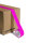 PP Klebeband Blassrosa - 48mm x 66m - CMYK 100/33/0/27