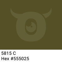 PP packing tape dark olive - 48mm x 66m - CMYK 0/6/56/67