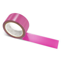 PP packing tape dark pink - 48mm x 66m - CMYK 0/79/34/32