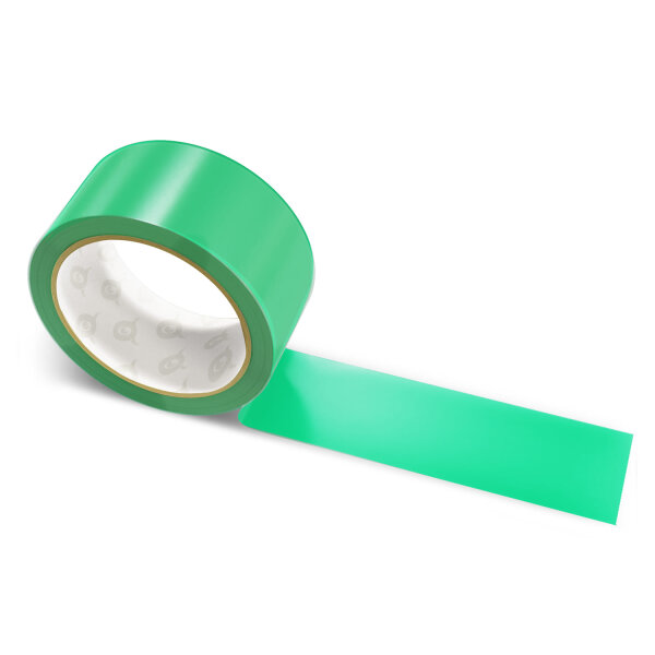 PP packing tape dark green - 48mm x 66m - CMYK 100/0/42/31