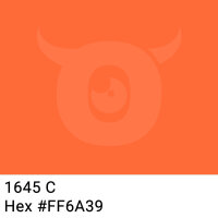 PP packing tape light orange - 48mm x 66m - CMYK 0/58/78/0