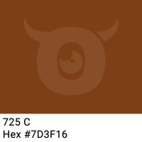 PP packing tape chocolate brown - 48mm x 66m - CMYK 0/50/82/51