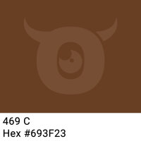 PP packing tape dark brown - 48mm x 66m - CMYK 0/40/67/59