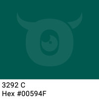 PP packing tape very dark sea green - 48mm x 66m - CMYK 100/0/11/65