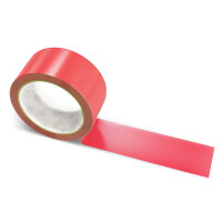PP packing tape bright red - 48mm x 66m - CMYK 0/84/77/7