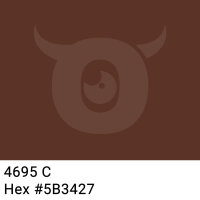 PP packing tape dark chocolate brown - 48mm x 66m - CMYK 0/43/57/64