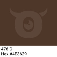 PP packing tape very dark brown - 48mm x 66m - CMYK 0/31/47/69