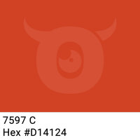 PP packing tape bright red - 48mm x 66m - CMYK 0/69/83/18