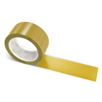 PP packing tape dark olive - 48mm x 66m - CMYK 0/23/89/40