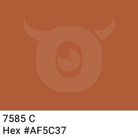 PP packing tape dark terra - 48mm x 66m - CMYK 0/47/69/31