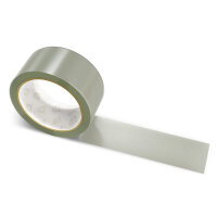 PP packing tape dark olive gray - 48mm x 66m - CMYK 0/1/8/51