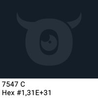 PP packing tape very dark marine blue - 48mm x 66m - CMYK 54/27/0/84