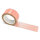 PP packing tape light coral red - 48mm x 66m - CMYK 0/47/55/0