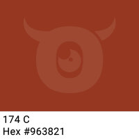 PP packing tape dark red brown - 48mm x 66m - CMYK 0/63/78/41