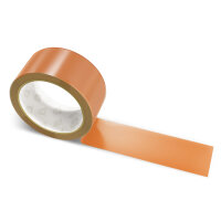 PP packing tape dark terra - 48mm x 66m - CMYK 0/53/80/27