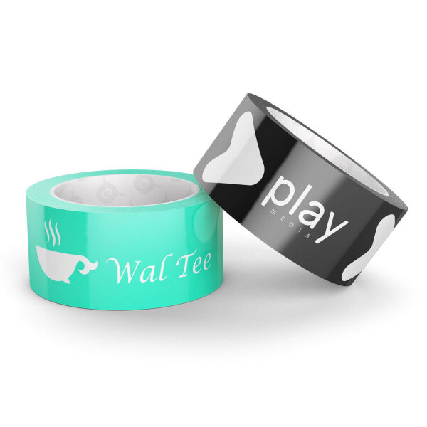 Custom PP packing tape - 1-colored - 48 mm x 66 m - special color