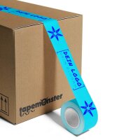 Custom PP packing tape - 2-colored - 48 mm x 66 m - special color