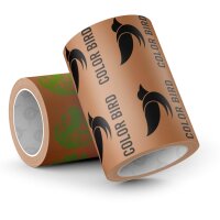 Verstärktes Papierklebeband braun 150 mm x 500 m - 1-farbig bedruckt