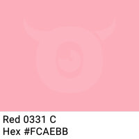 PP-Klebeband mit Logo Druck - 66 m Blasses Pink #FCAEBB