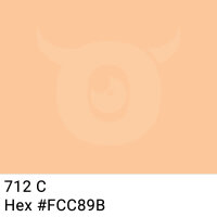 PP-Klebeband mit Logo Druck - 66 m Helles Orange #FCC89B