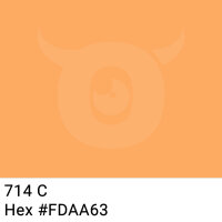 PP-Klebeband mit Logo Druck - 66 m Helles Orange #FDAA63