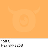 PP-Klebeband mit Logo Druck - 66 m Helles Orange #FFB25B