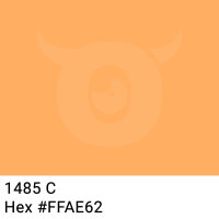 PP-Klebeband mit Logo Druck - 66 m Helles Orange #FFAE62