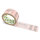 PP-Klebeband mit Logo Druck - 66 m Blasses Korallenpink #FFB3AB