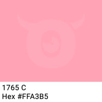 PP-Klebeband mit Logo Druck - 66 m Blasses Rosa #FFA3B5