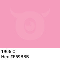 PP-Klebeband mit Logo Druck - 66 m Helles Pink #F59BBB