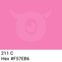 PP-Klebeband mit Logo Druck - 66 m Helles Pink #F57EB6