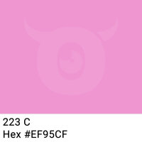 PP-Klebeband mit Logo Druck - 66 m Helles Pink #EF95CF