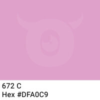 PP-Klebeband mit Logo Druck - 66 m Helles Pink #DFA0C9