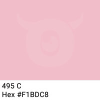 PP-Klebeband mit Logo Druck - 66 m Helles Pink #F1BDC8