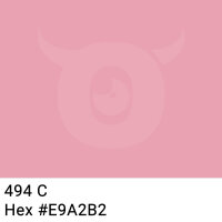 PP-Klebeband mit Logo Druck - 66 m Helles Rosa #E9A2B2