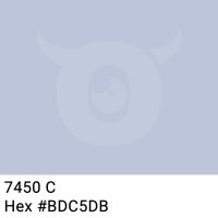 PP-Klebeband mit Logo Druck - 66 m Helles Blau #BDC5DB