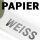 Papier weiss