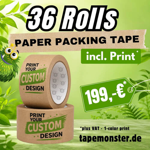 Starter Pack Offer Paper Tape