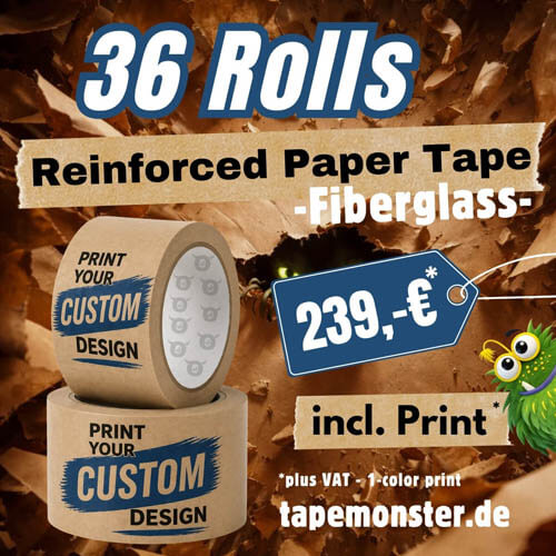 Starter Pack Offer Reinforced Paper Tape