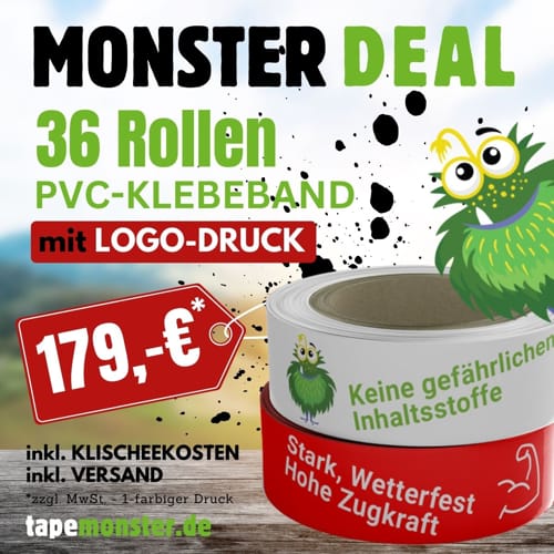 Angebot Starter Pack PVC Klebeband