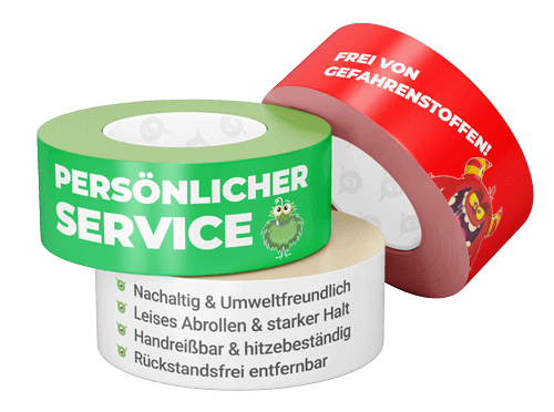 Fadenverstärktes Papierklebeband Rollen