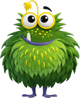 Möh – das kleine Tapemonster Maskottchen